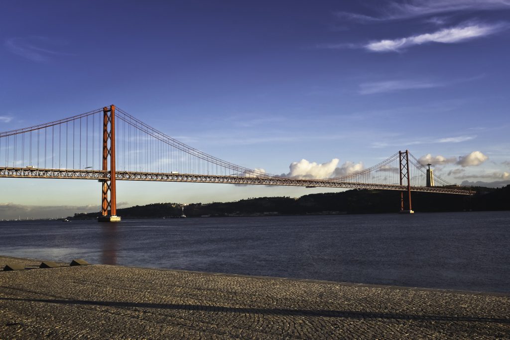 25 de Abril Suspension Bridge | First Trip to Lisbon