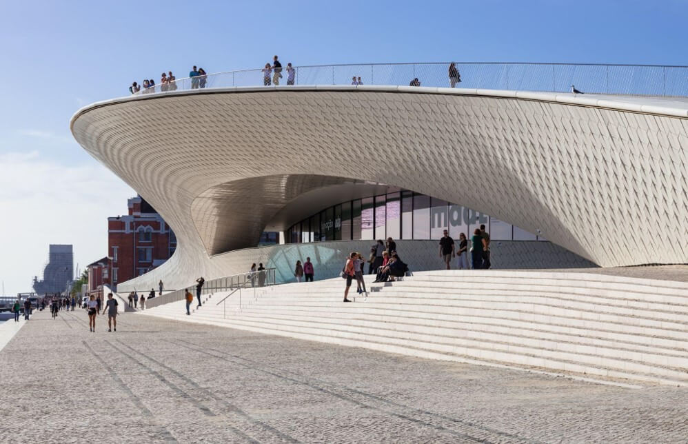 people visiting museum