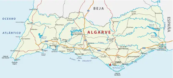 Algarve Map: Your Ultimate Guide to Navigating the Region - Love ...