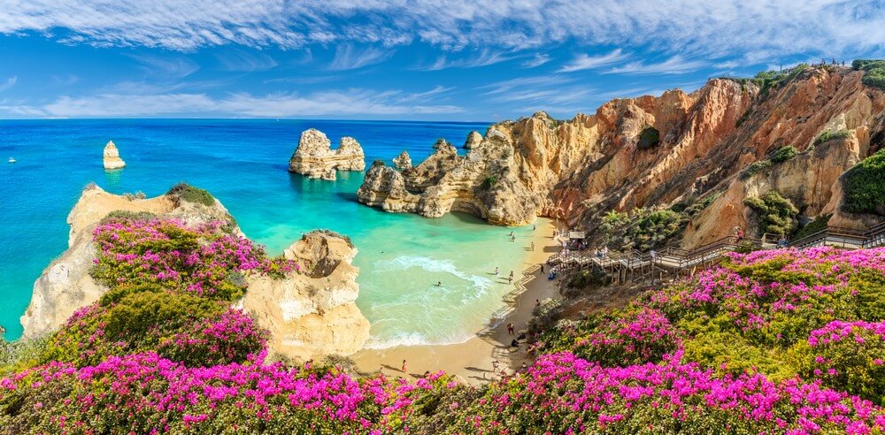 beautiful beach of Algarve